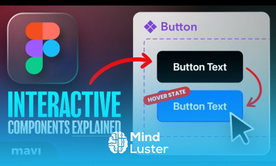 INTERACTIVE COMPONENTS in FIGMA – What They Are How To Use Them Tutorial
