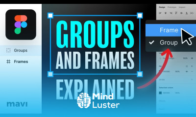Figma Basics How To GROUP Layers And Use Frames Tutorial