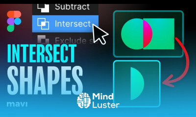 Figma Basics How To INTERSECT SHAPES Tutorial