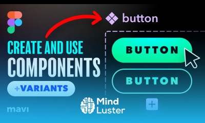 Figma Basics Create and Use COMPONENTS With VARIANTS Tutorial
