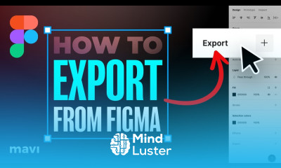Figma Basics How To EXPORT Your Projects Tutorial