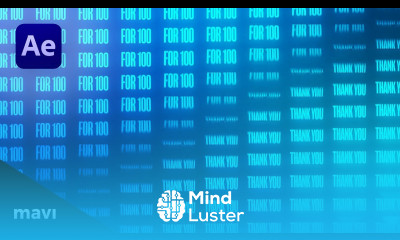 100x THANK YOU For 100 Subscribers — Animation in After Effects Full Process