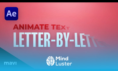 How to Animate Text Letter By Letter in After Effects Walkthrough