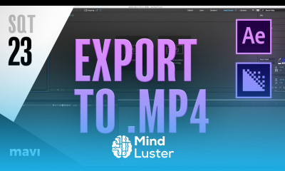 How To EXPORT a MP4 FILE From After Effects Super Quick Tutorial 23