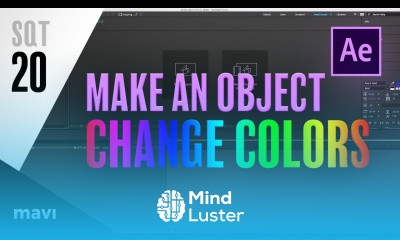 How To Make an Object CHANGE COLORS in After Effects Super Quick Tutorial 20