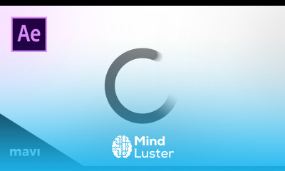 Loading Wheel Animation in After Effects Full Process
