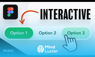 Create a TOGGLE BUTTON Option Switcher With a HOVER Functionality Figma Tutorial