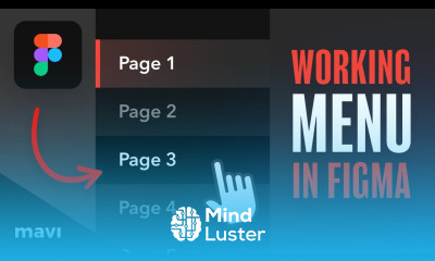Design a Functional SIDEBAR MENU in Figma With Hover States