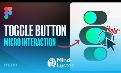How To Design a TOGGLE BUTTON with MICROINTERACTIONS Figma Interactive Component Tutorial
