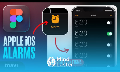 iOS ALARM APP Apple in Figma Tutorial – Recreating Apps