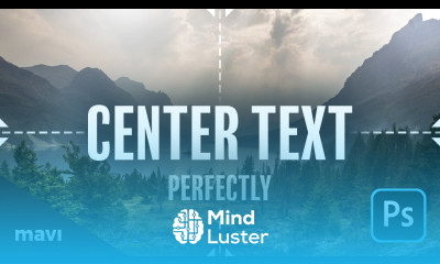 How To Center Text PERFECTLY In Photoshop Super Quick Tutorials 2