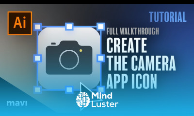 Create The iPhone Camera App Icon in Illustrator Super Quick Tutorial 15