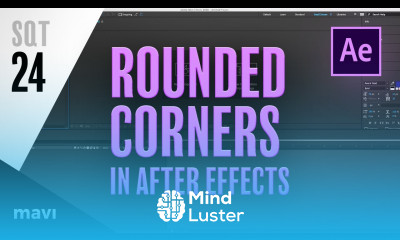 How To Set ROUNDED CORNERS to a Rectangle in After Effects Super Quick Tutorial 24