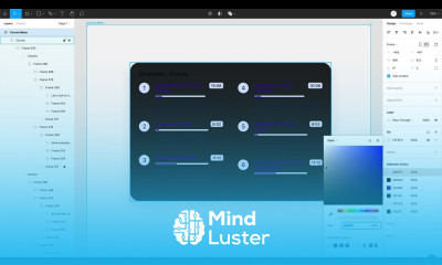 FIGMA HANDBOOK 07 Dark Mode with Selection Colors