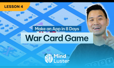 Starting The War Card Game App Lesson 4 2024 SwiftUI