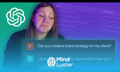 I Created a brand strategy for a client using AI