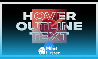 PARALLAX OUTLINE TEXT Super Easy Webflow Text Effect