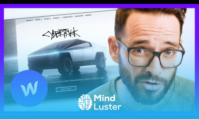 Tesla Cybertruck Website in 2 Hours Using Webflow