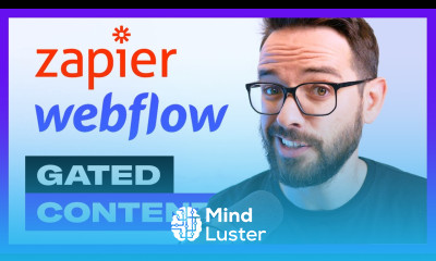 Webflow Zapier Gated Downloadable Content