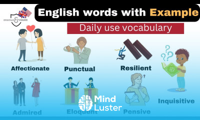 learn daily new words vocabulary Daily use English words English vocabulary