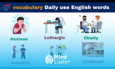 vocabulary Daily Use English Words for Improved English Proficiency