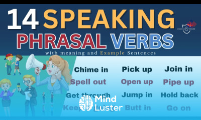 Mastering English vocabulary 14 useful SPEAKING phrasal verbs with meaning example sentences