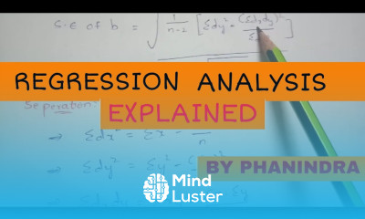 Regression analysis Biostatistics By Phanindra guptha