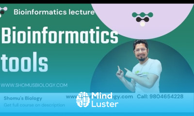 List of bioinformatics tools Bioinformatics course