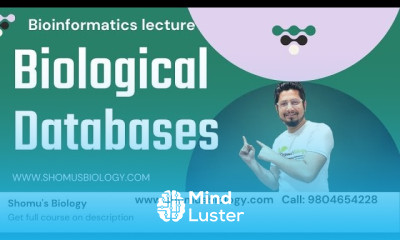 Biological databases in bioinformatics