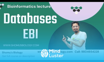 Bioinformatics EBI database European Bioinformatics Institute