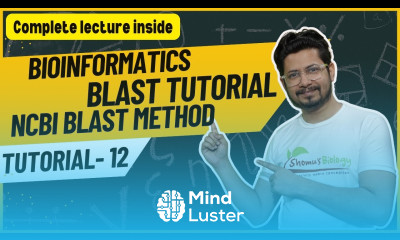 Bioinformatics blast tutorial ncbi blast Bioinformatics tutorial 12