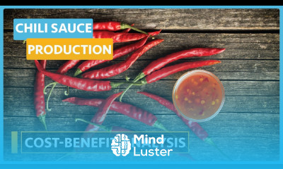 Chili Sauce Production Lesson 11 Cost Benefit Analysis