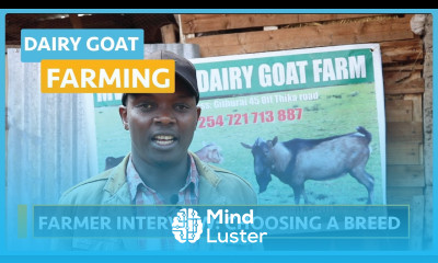 Dairy Goat Course Lesson 35 Choice of Breed Markets