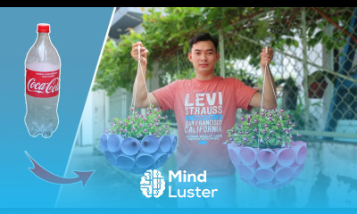 Recycling Plastic Bottles into Hanging Garden Planter Pots