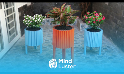Amazing idea Recycling PVC Pipes into beautiful Flower Pots