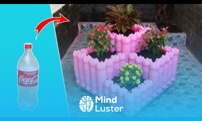 Stunning ideas Recycling Plastic Bottles into tiered Planter box for Your Garden