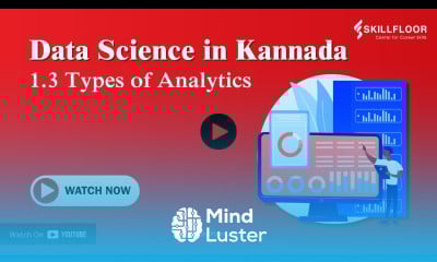 Types of Analytics Data Science Course in Kannada Skillfloor