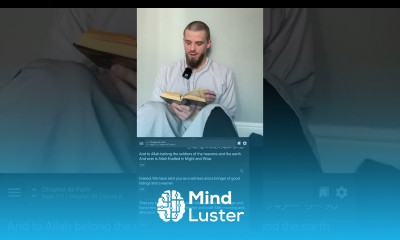 British Revert Reciting Qur an