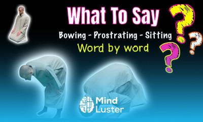 Arabic WORD by WORD Bowing Prostrating Islamic Prayer