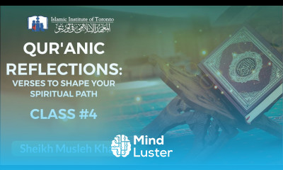 Qur anic Reflections One Verse about Mental Health Class 4