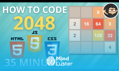How to make 2048 Game with Javascript HTML CSS