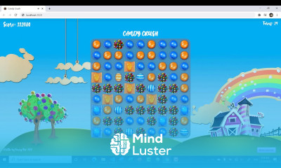 Candy Crush HTML CSS JavaScript node js TESTING 