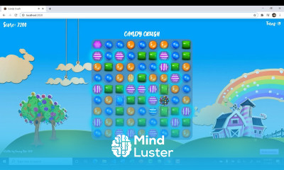 Candy Crush HTML CSS JavaScript node js Day 3 Progress