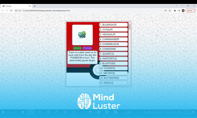 Pokedex Javascript with PokeAPI Demo