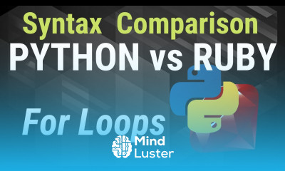 Python vs Ruby For Loops