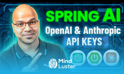 2 Spring AI OpenAI and Anthropic API keys