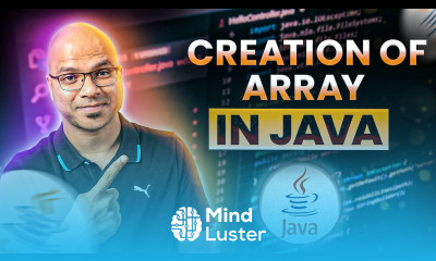 28 Creation of Array in Java