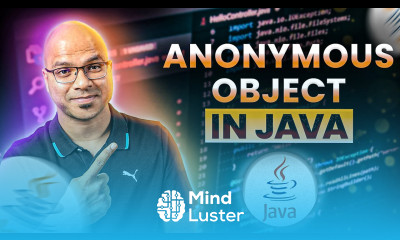 46 Anonymous Object in java