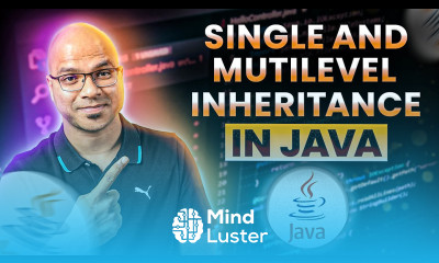 49 Single and Multilevel inheritance in java