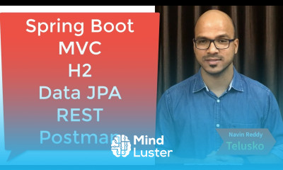Postman Spring Boot Data JPA MVC H2 REST Example Part 6